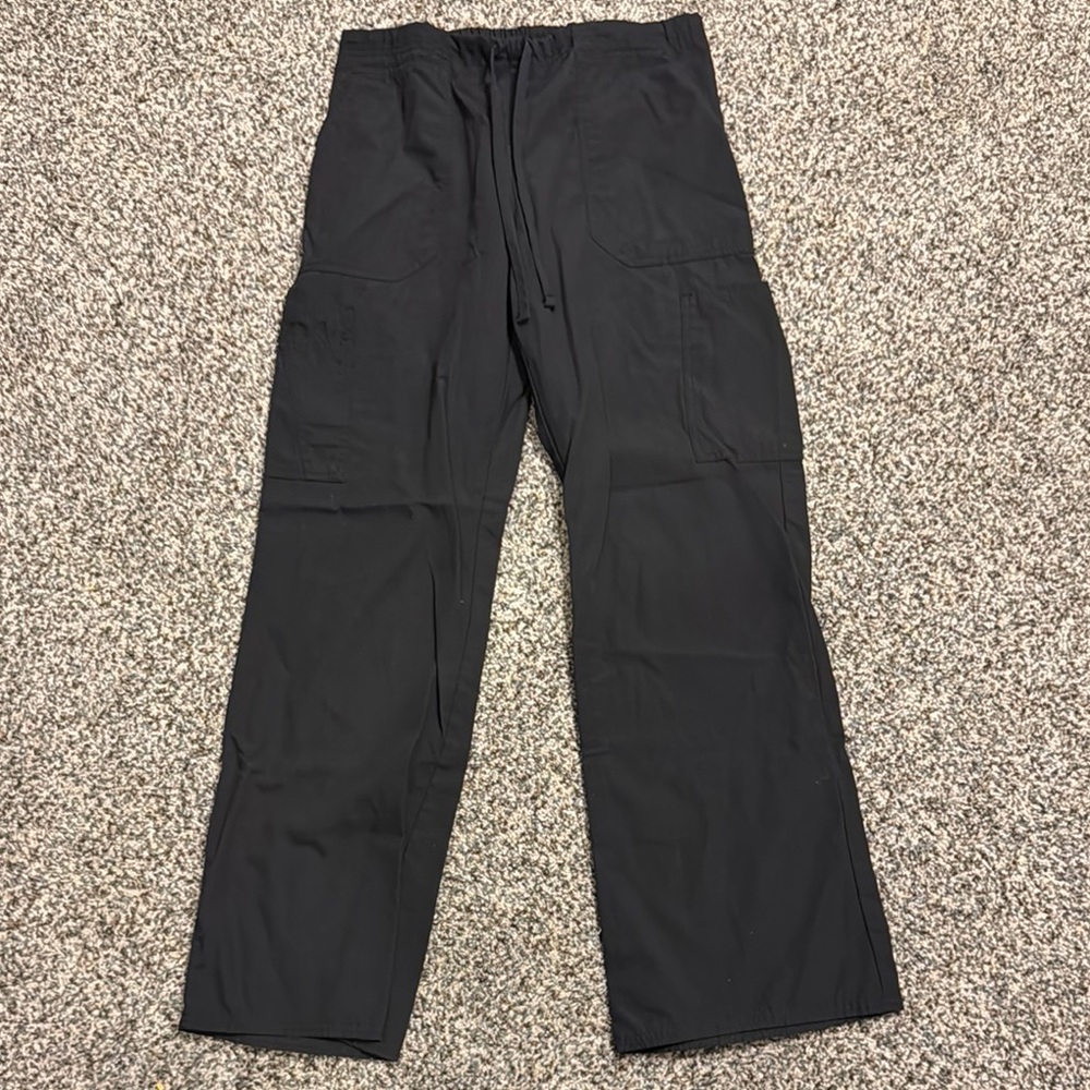 Black Scrub Pants